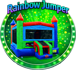 Rainbow Castle Jumper